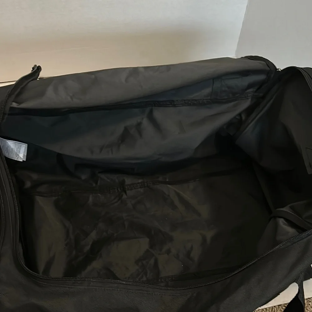 Disney Parks Walt Disney Packable Black Duffel Bag